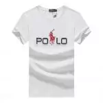 ralph lauren t-shirt with logo big pony r388 white